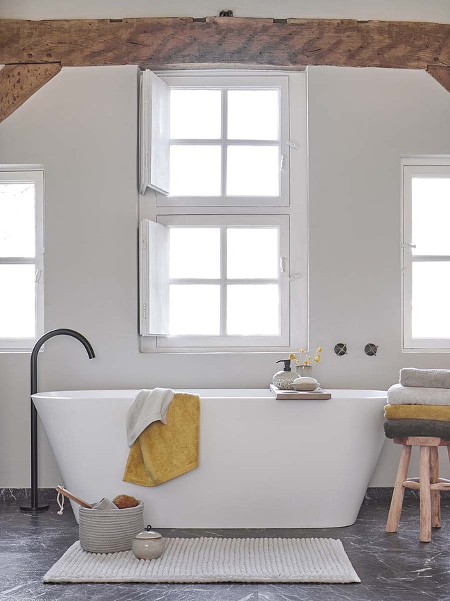 Mink Polica za Kadu 90 cm crna