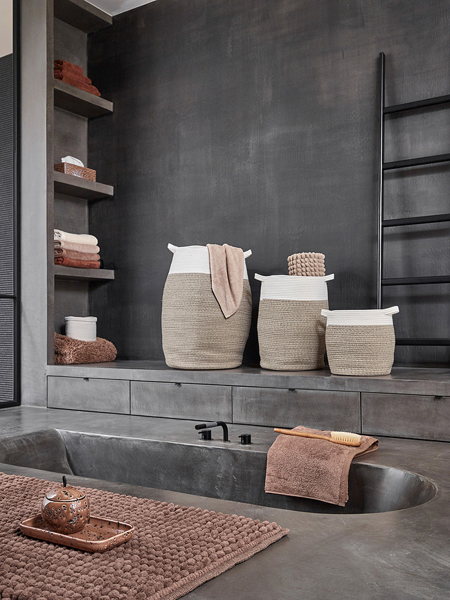 Musa Tapis de Bain, 60 x 100 cm, anthracite