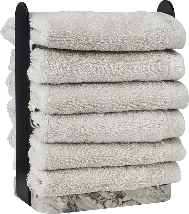 Nero Držač za ručnike svijetlosivi