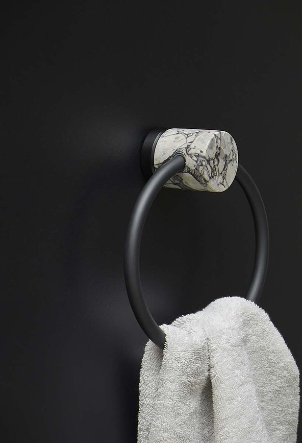 Nero Držalo za brisače, črno