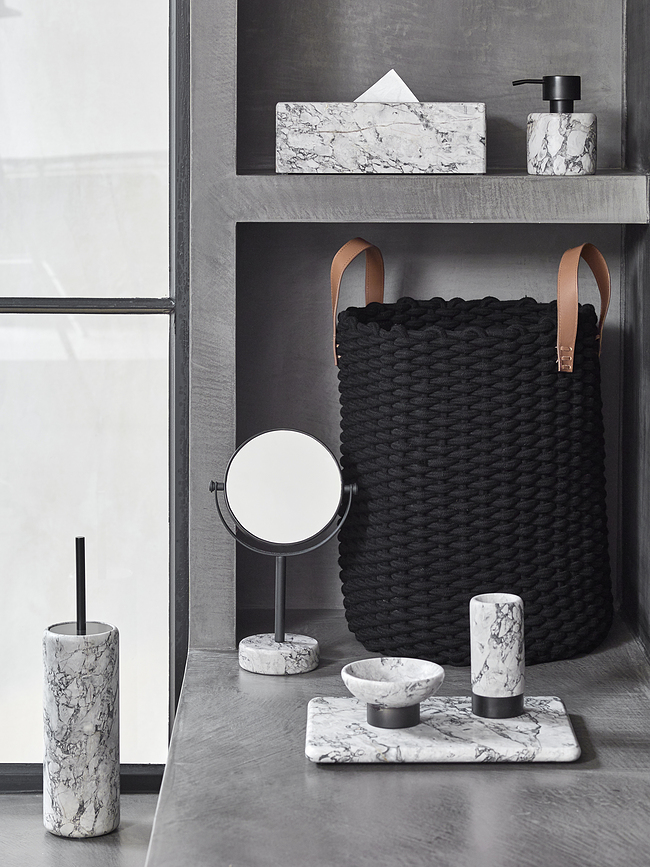 Nero Miroir de Maquillage grossissant, gris clair