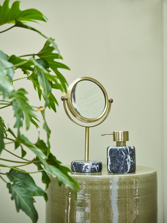 Nero Miroir de Maquillage grossissant, gris clair