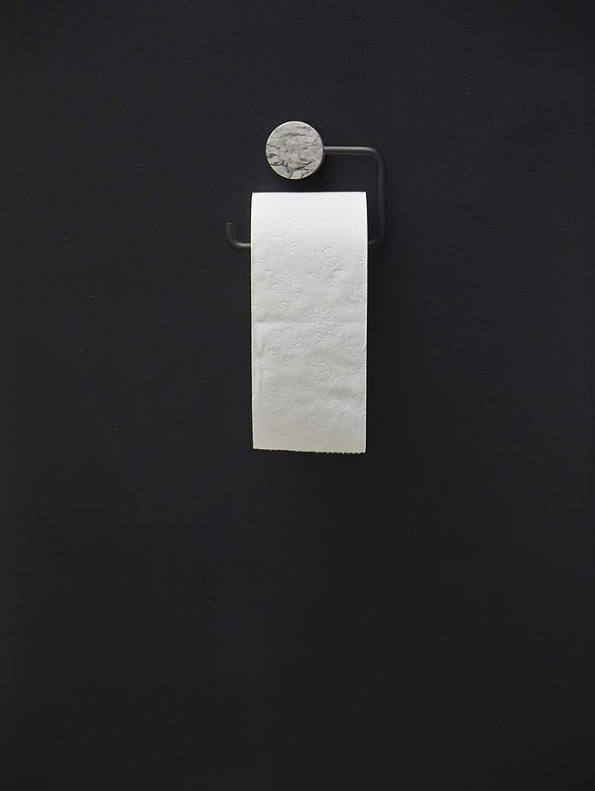 Nero Porte-papier toilette, noir