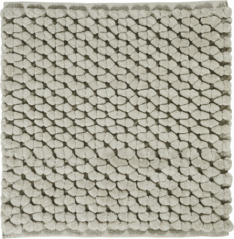 Nomad Badezimmer-Teppich 60 x 60 cm grau-beige