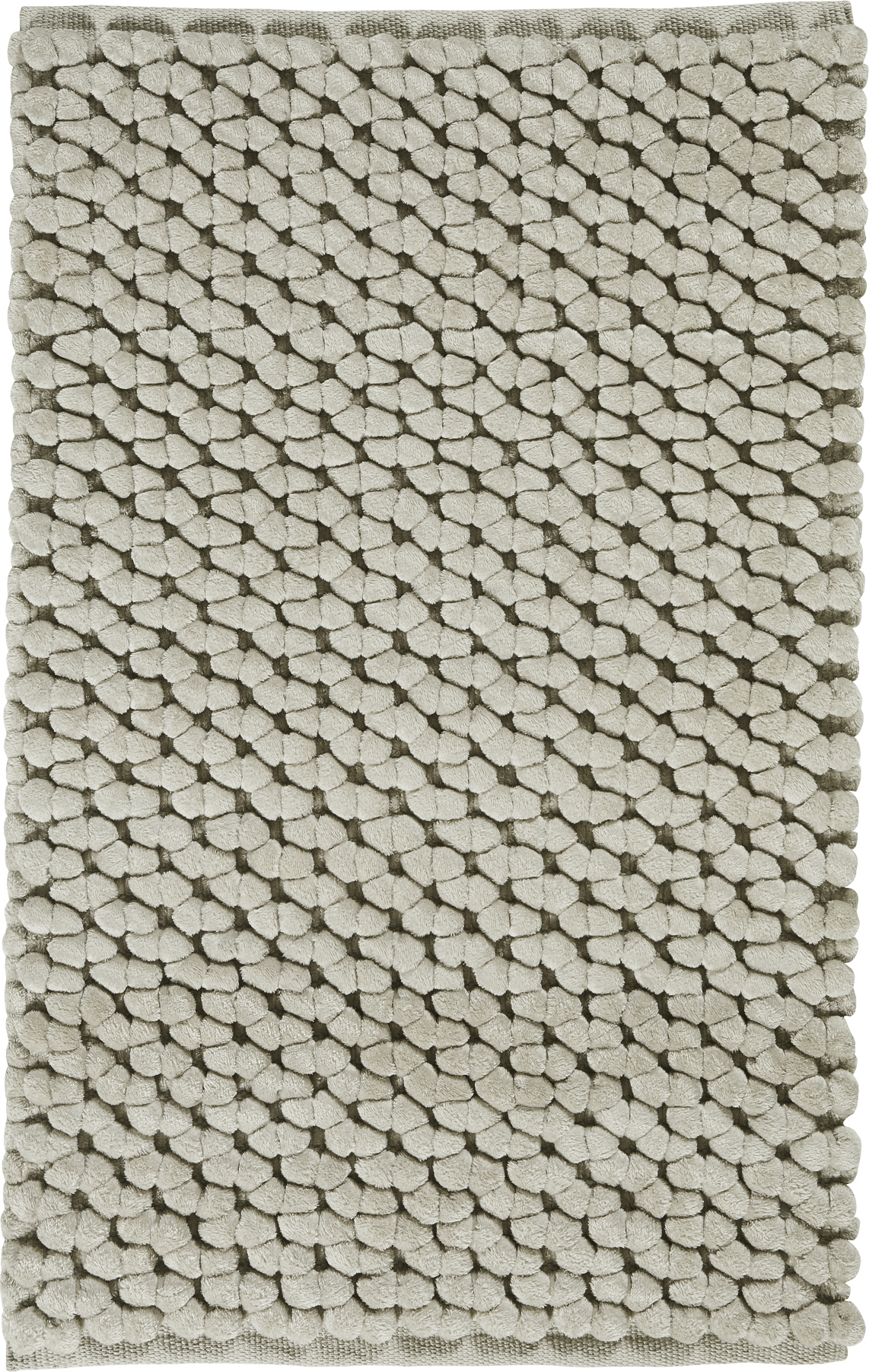 Nomad Badezimmer-Teppich 70 x 120 cm grau-beige