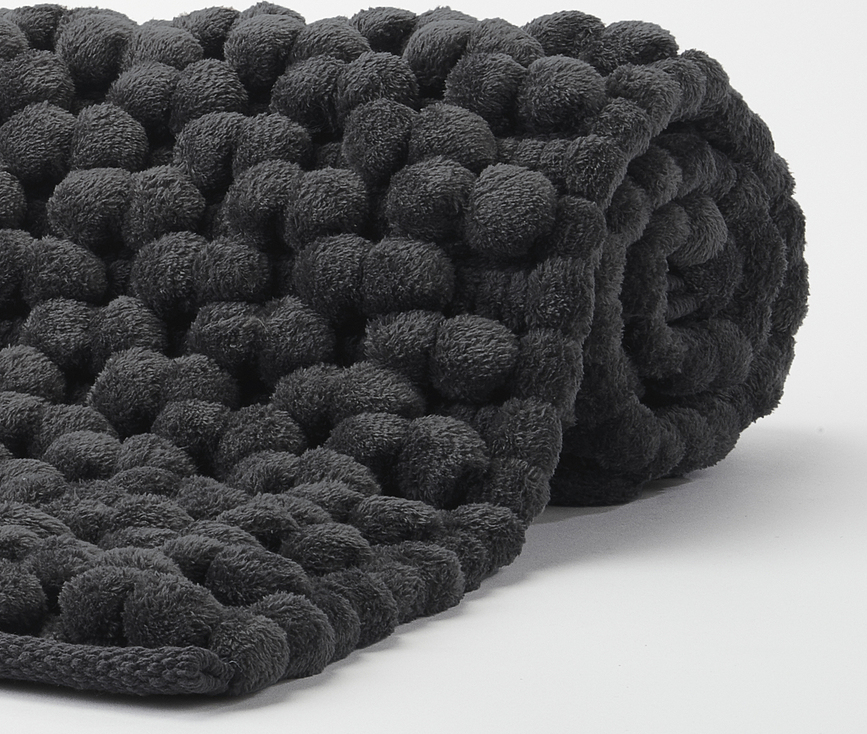 Nomad Tapis de Bain 70 x 120 cm, noir