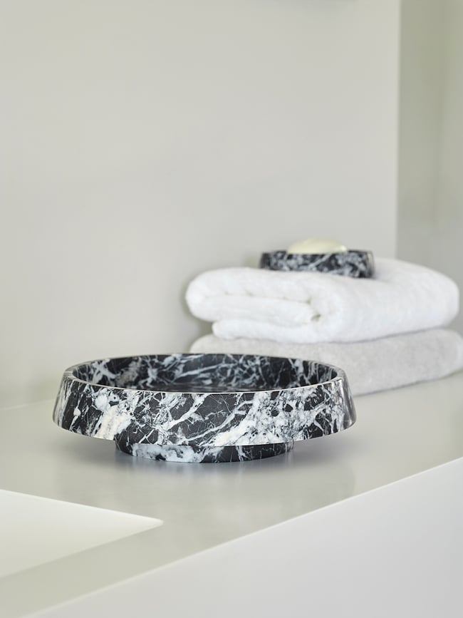 Orion Pladanj dekorativni 25 cm sivi