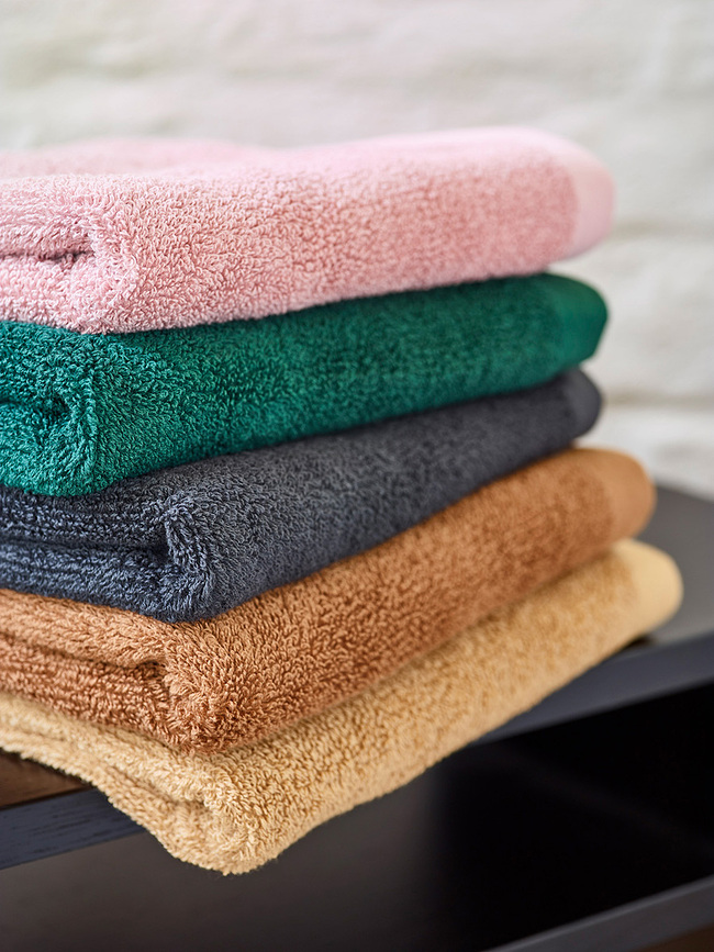 Oslo Serviette 55 x 100 cm, noire