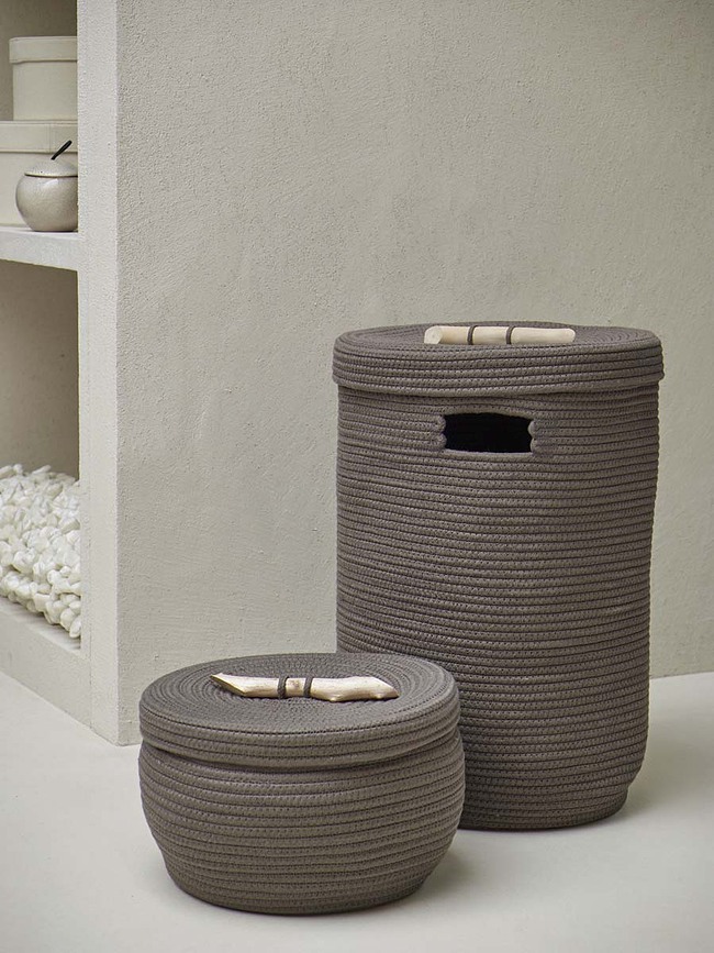 Otis Καλάθι Απλύτων, 60 L, γκρι