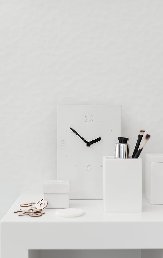 Vaso para Cepillos de Dientes Moon, negro