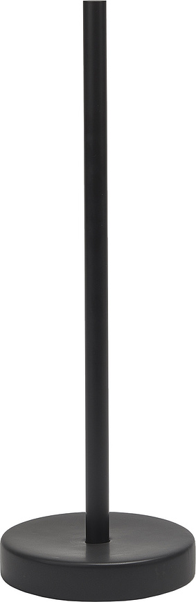 Portarrollos de pie Forte, negro
