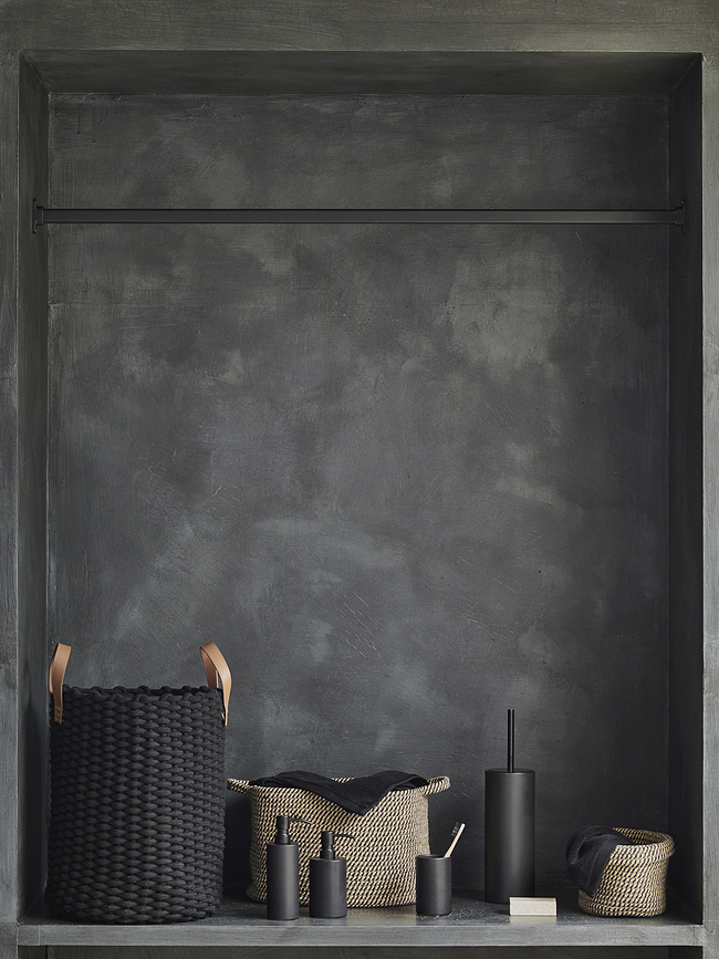 Rena Panier de Rangement, taille S, noir