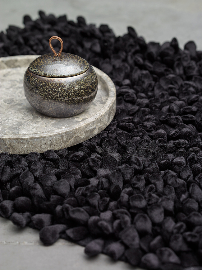 Rocca Prostirka kupaonska 60 x 100 cm srebrna