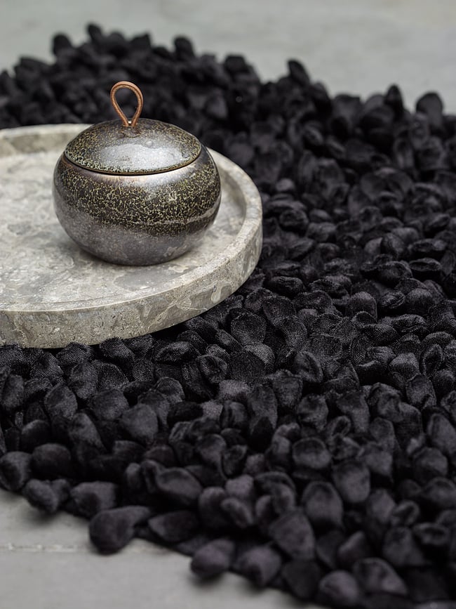 Rocca Tapis de Bain, 60 x 100 cm, argenté