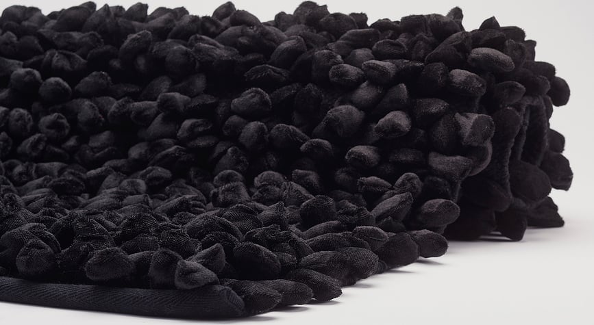 Rocca Tapis de Bain, 60 x 100 cm, argenté