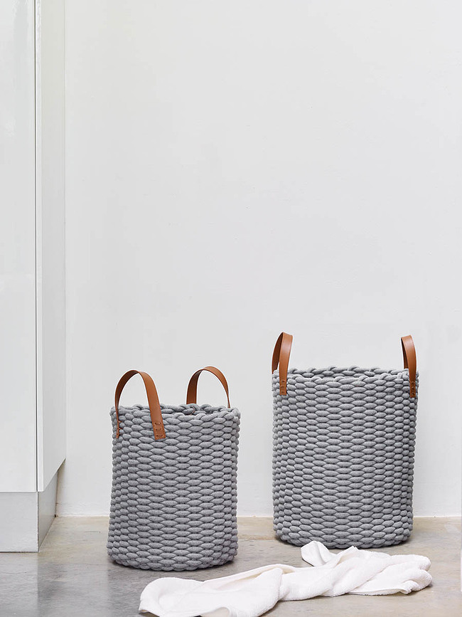 Rudon Panier à Linge, gris