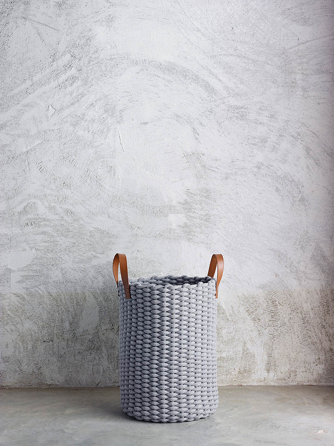 Rudon Panier à Linge, gris