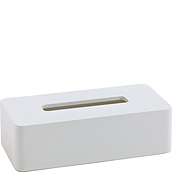 Servetėlių dėžutė Ona baltos spalvos
