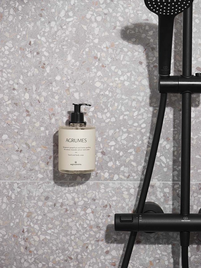 Soporte para Dispensador de Jabón Cyra, negro