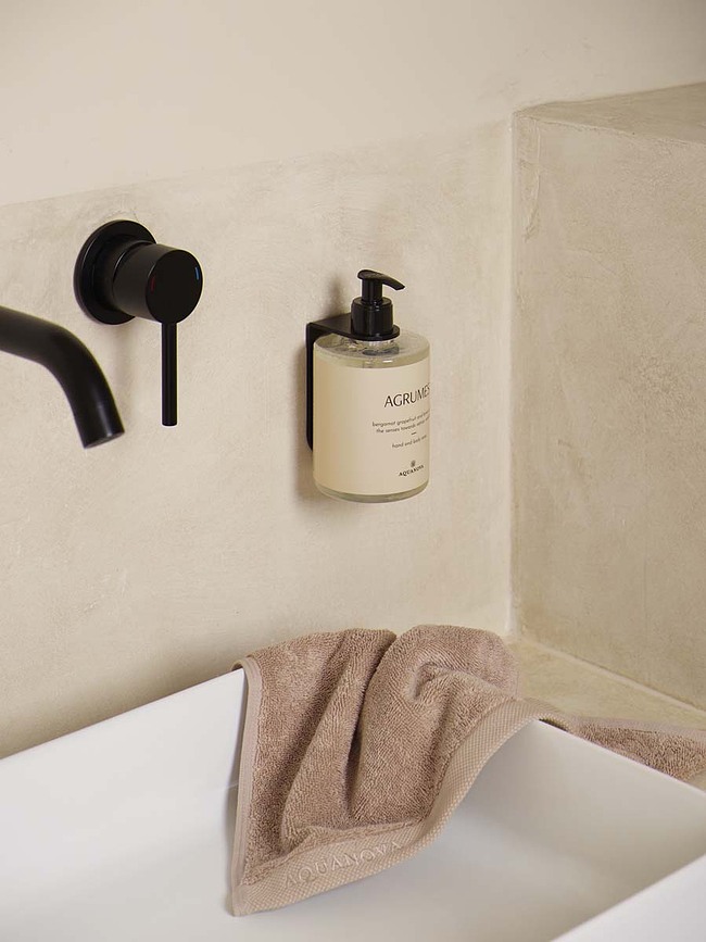 Soporte para Dispensador de Jabón Cyra, negro