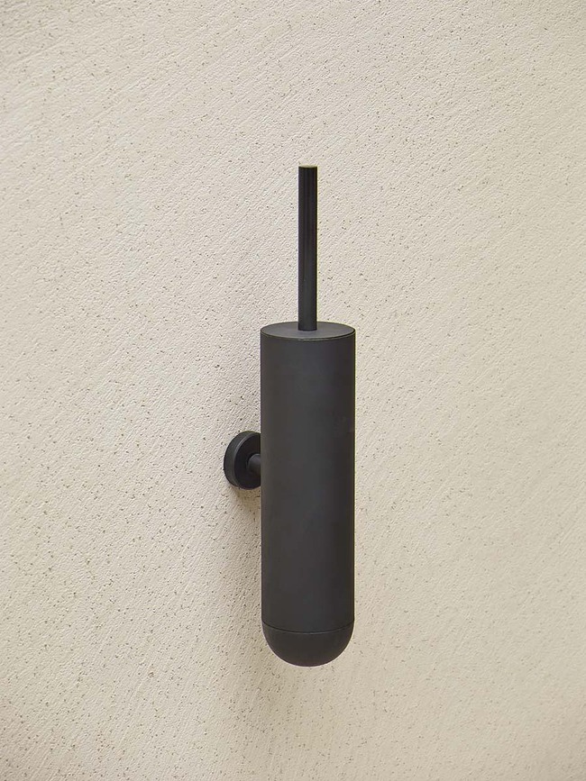 Sten WC Četka zidna crna