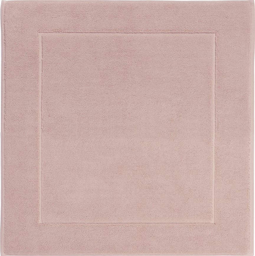Tæppe til badeværelset London 60 x 60 cm pudderrosa