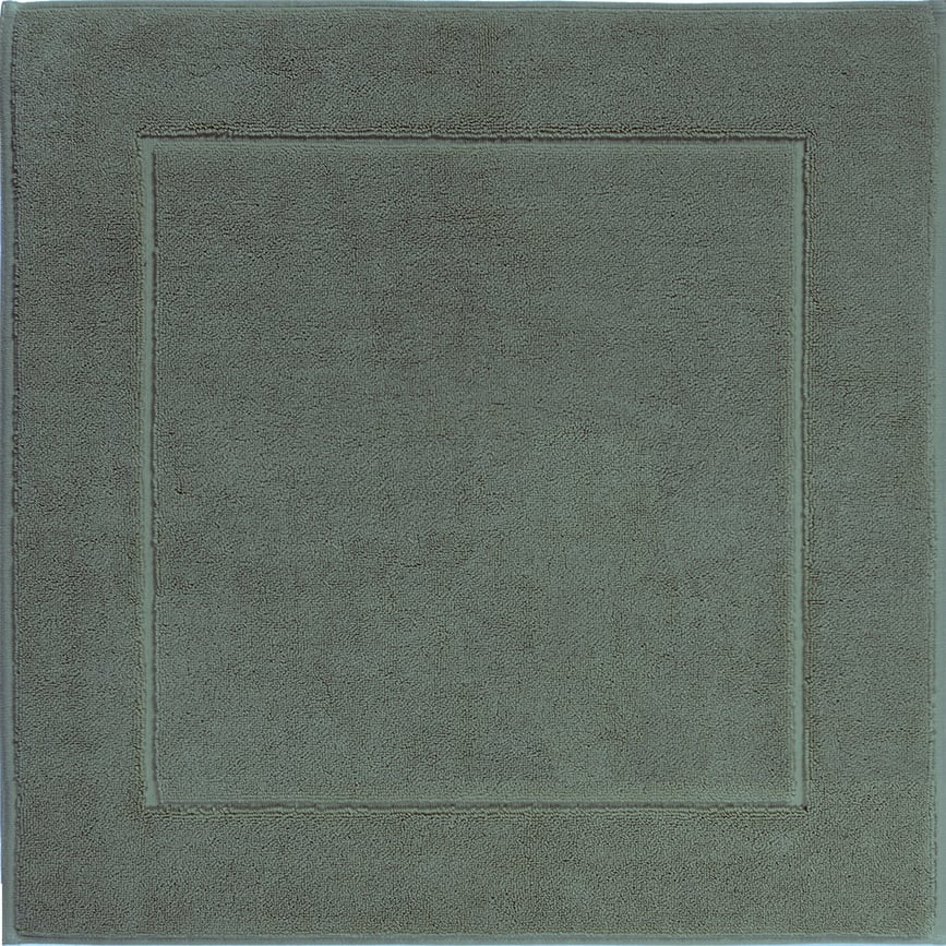 Tæppe til badeværelset London 60 x 60 cm skovgrøn