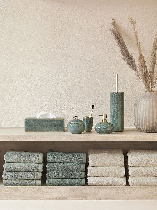 Toalla London 30 x 50 cm, beige claro