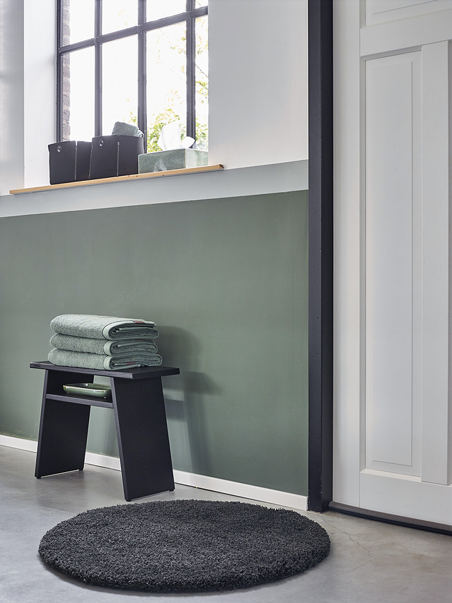 Toalla Oslo, 55 x 100 cm, negra