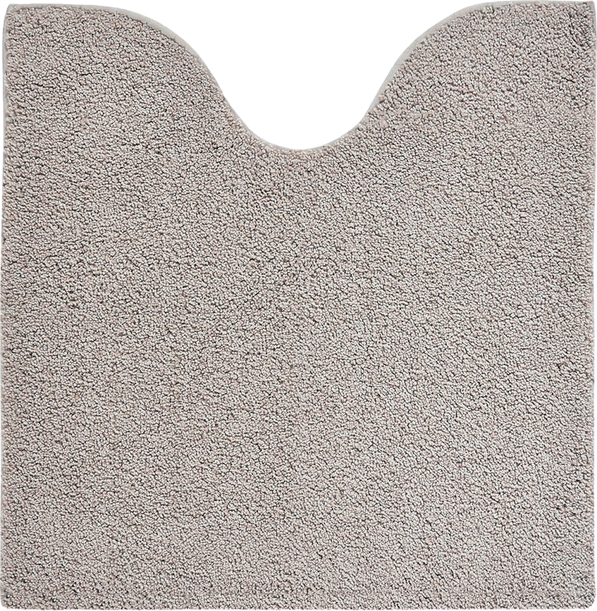 Toilet vloerkleed Loa 60 x 60 cm truffel
