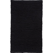 Vonios kilimėlis Axel juodos spalvos 70 x 120 cm