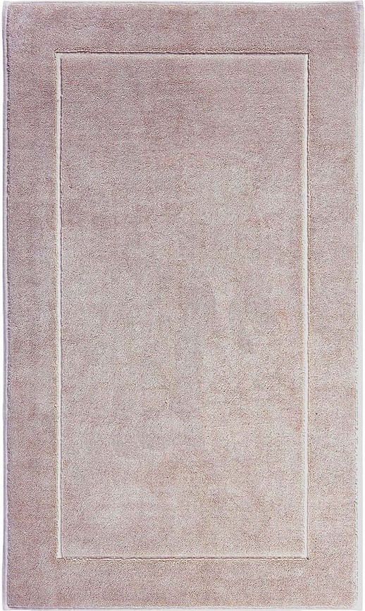 Vonios kilimėlis London pilkai rožinės spalvos 70 x 120 cm