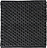 Vonios kilimėlis Nomad juodos spalvos 60 x 60 cm