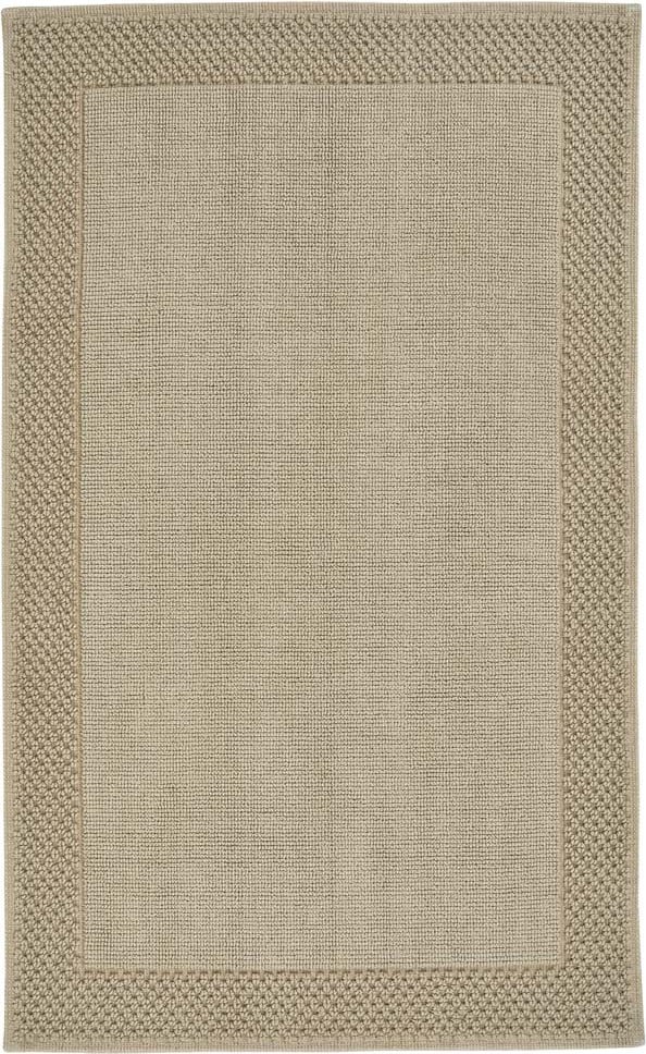 Badteppiche Yuna Badezimmer-Teppich 60 X 100 Cm Mandelfarben