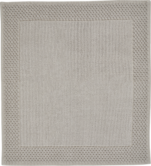 Badteppiche Yuna Badezimmer-Teppich 60 X 60 Cm Trüffelfarben