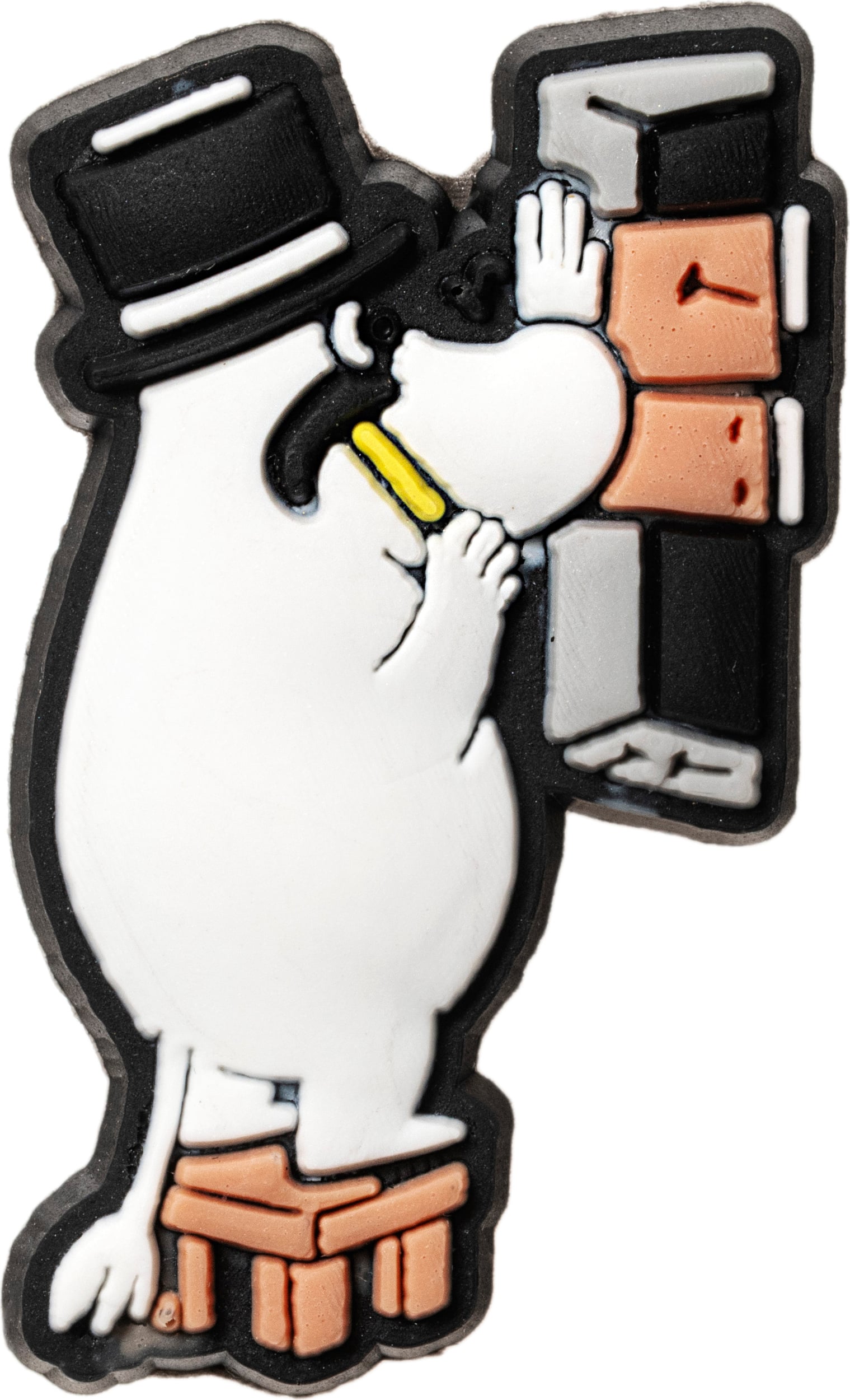 Anstecker für Etui oder Federmäppchen Arabia Finland Mumin Muminpapa