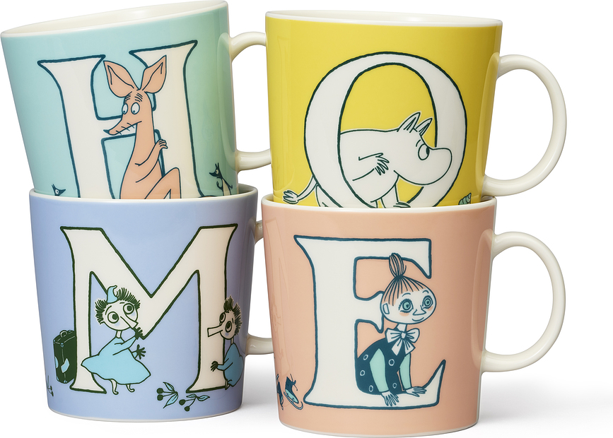 Arabia Finland ABC Muminki V Mug 400 ml