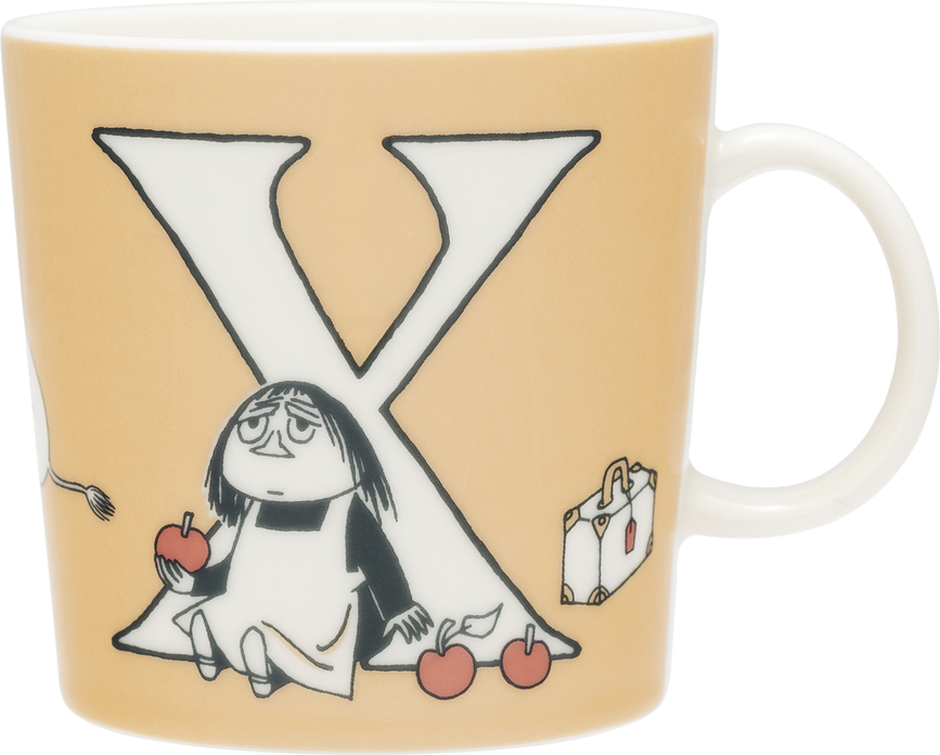 Arabia Finland ABC Muminki X Κούπα, 400 ml