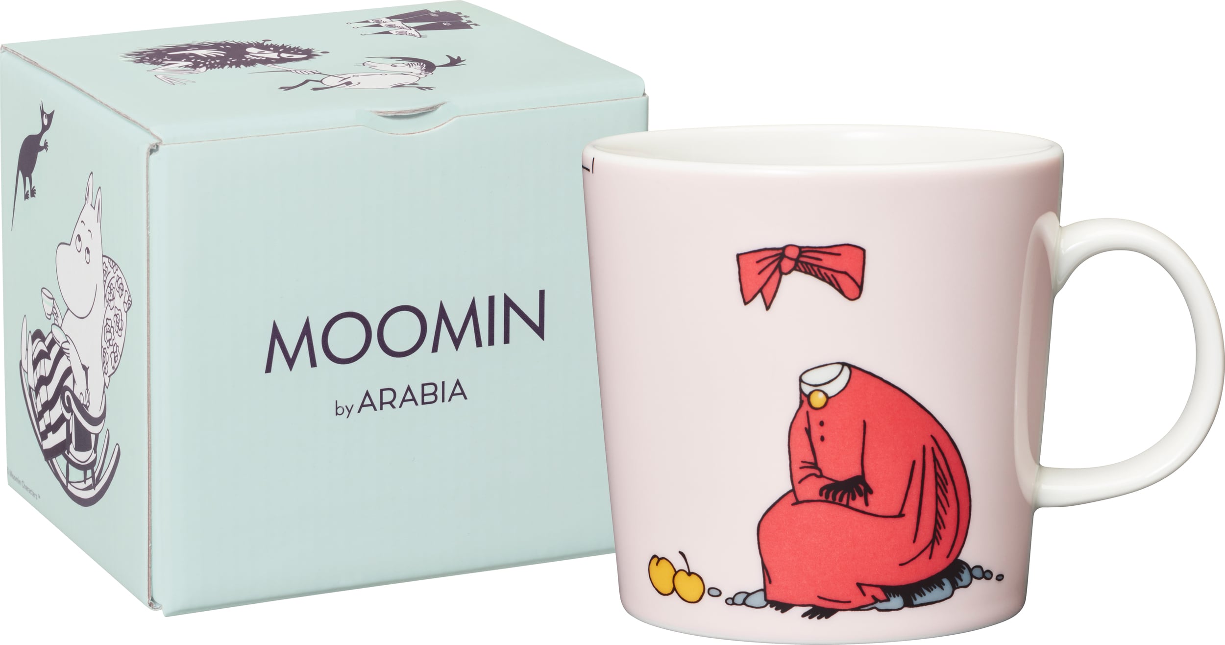 Arabia Finland Box Moomin Tasse Nini, rosa