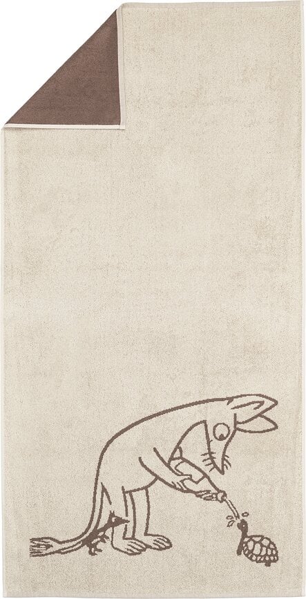 Arabia Finland Brisača Muminki Ryjek, 70 x 140 cm, bež