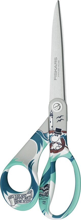 Arabia Finland Ciseaux universels, motif Papa Moomin