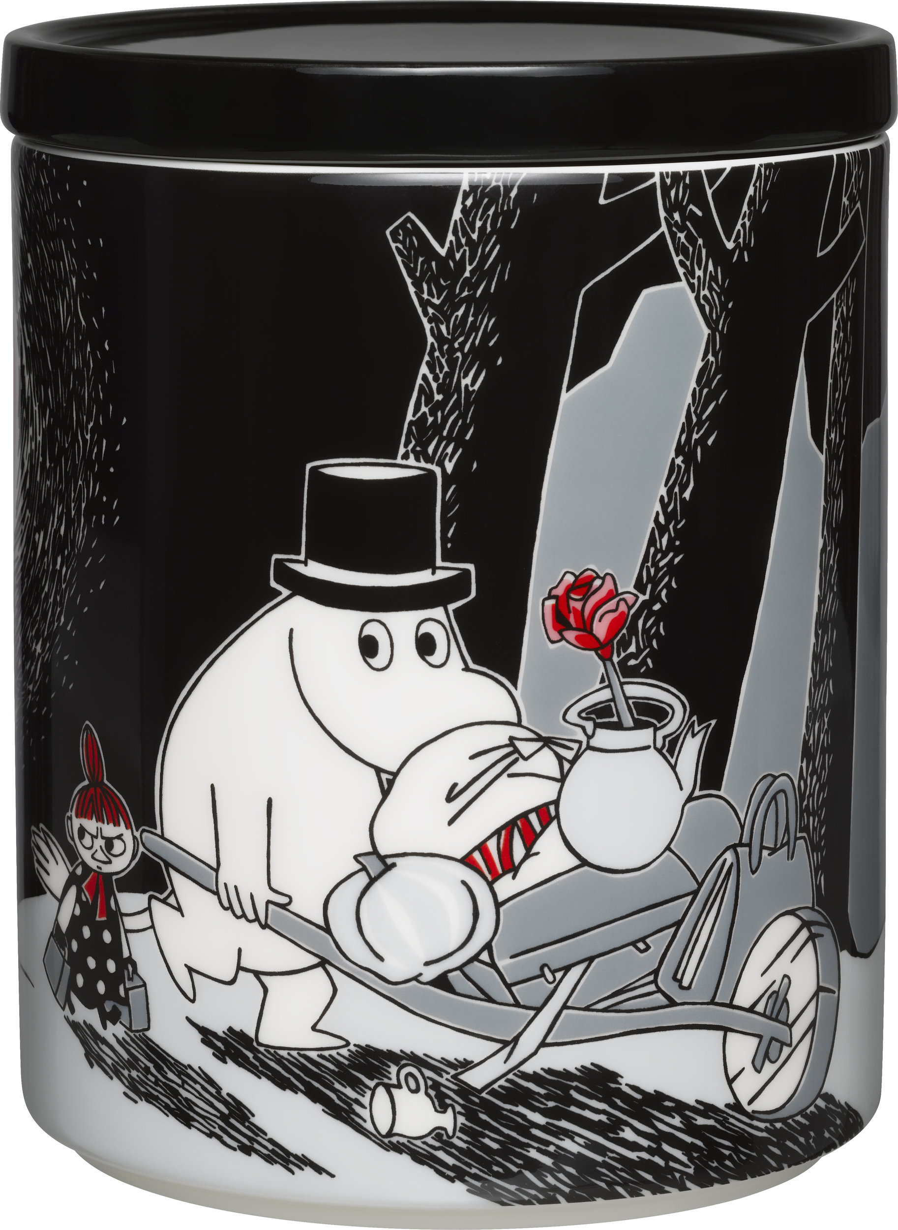 Arabia Finland Küchenbehälter 1,2 l Mumins Adventure Move