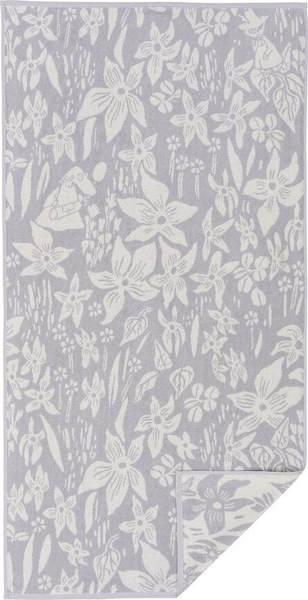 Arabia Finland Lilja Ručnik s motivom Muminki 70 x 140 cm sivi