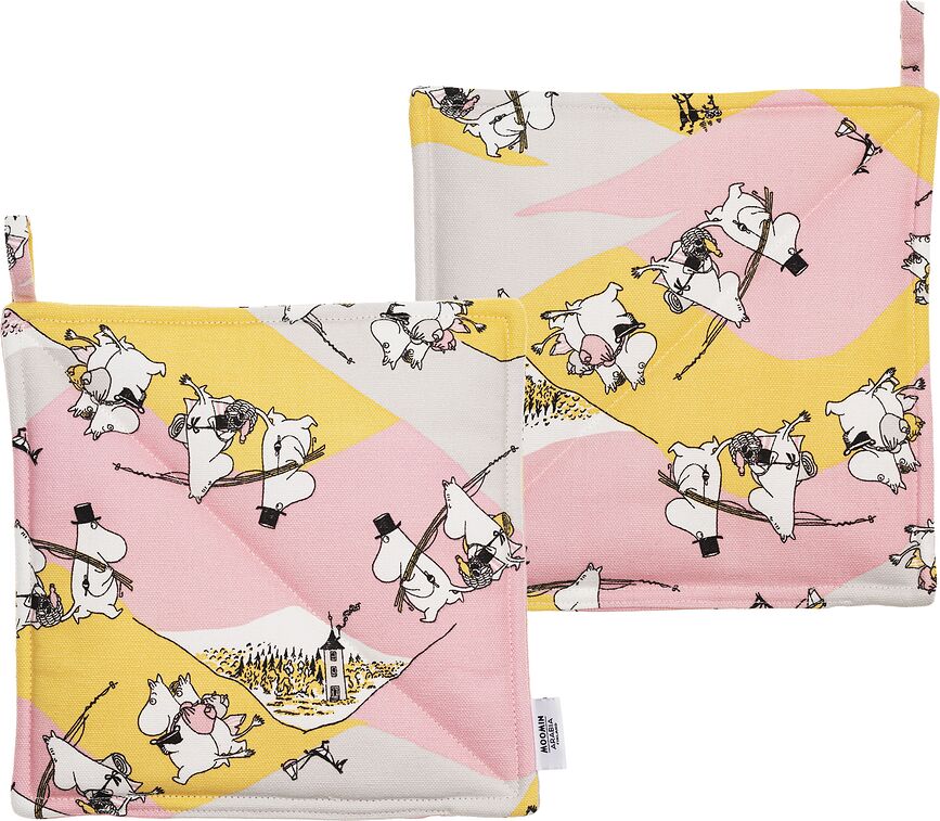 Arabia Finland Maniques Moomin Family Time, Lot de 2