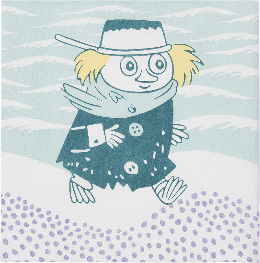 Arabia Finland Moomin Χαρτοπετσέτες 'Beach day', 33 cm, 20 τμχ