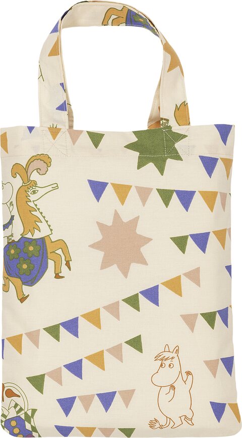 Arabia Finland Moomin Circus Parure de Lit Enfant, Housse de couette 120 x 160 cm, Taie d'oreiller 50 x 60 cm