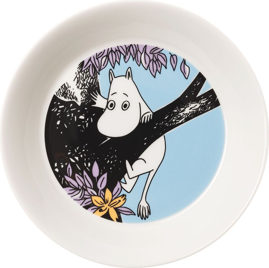 Arabia Finland Moomin Friends Forever Assiette à Dessert, 15 cm