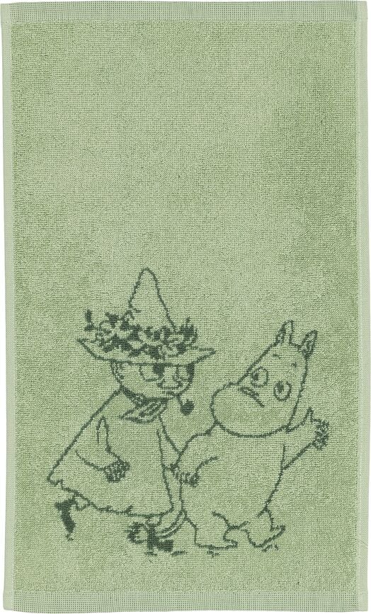 Arabia Finland Moomin Friends Forever Ručnik 30 x 50 cm zeleni