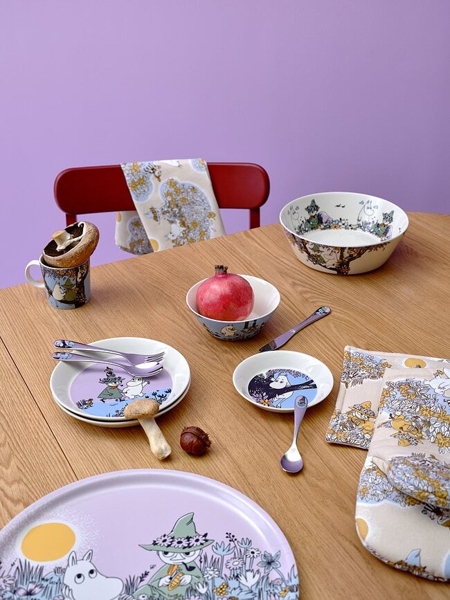 Arabia Finland Moomin Gant de Cuisine, violet