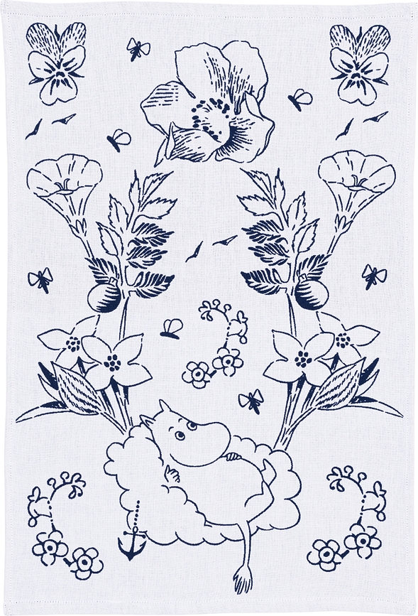Arabia Finland Moomin Haru Πετσέτα Κουζίνας, 45 x 65 εκ